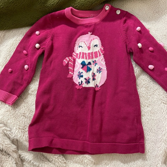 Hatley Cozy Penguin Mini Sweater Dress -
Baby Girl - Picture 2 of 5